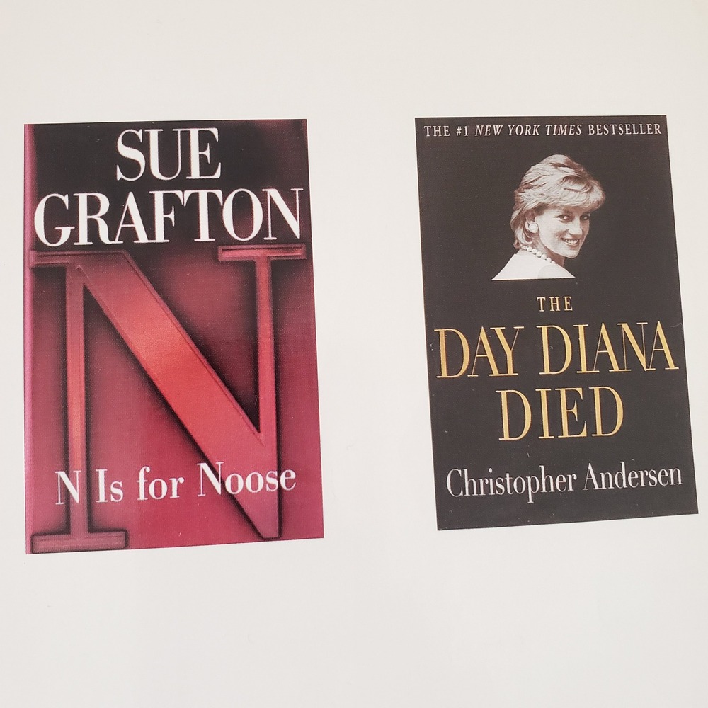 Reader's Digest Large Type N Is for Noose Sue Grafton The Day Diana Died 2000 - Picture 6 of 11